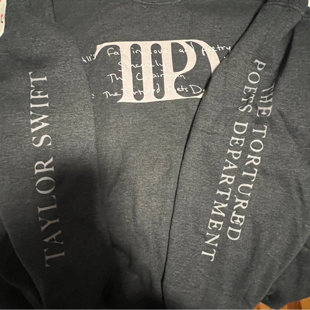 Taylor Swift Famnade Tortured Poets Department crewneck sweatshirt